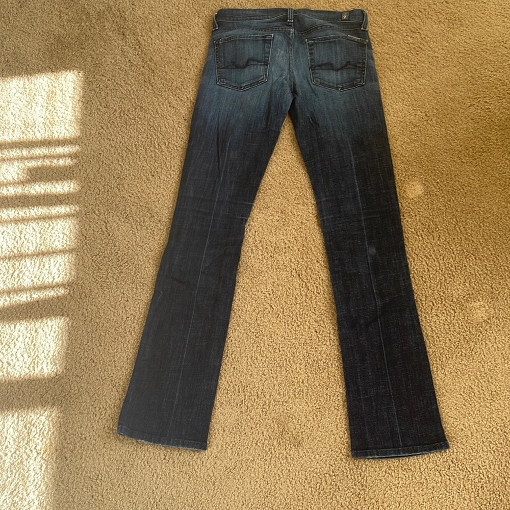 7 for all Mankind straight leg jeans - size 24
